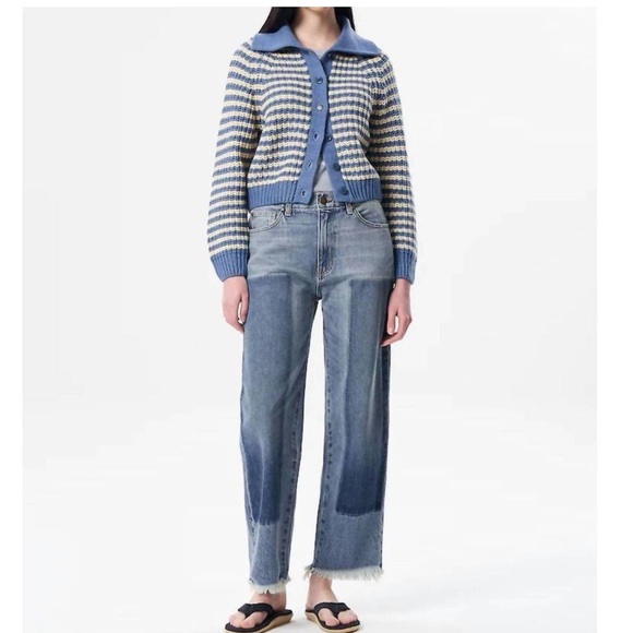 NEW NWOT THE GREAT. billy jean in road house wash 29 high rise - Picture 4 of 16